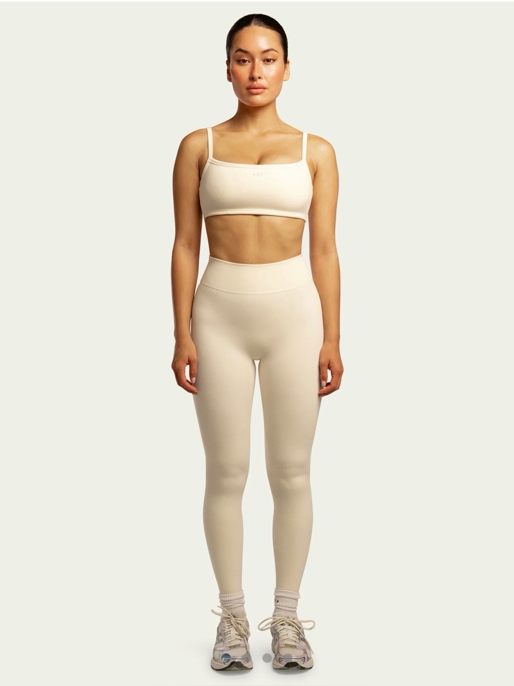 437 - Cream ENTIRE 3-Piece Set XS